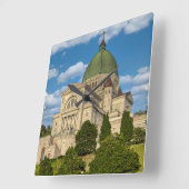 Saint Joseph's Oratory, Montreal Quadratische Wanduhr (Winkel)