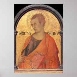 Saint Judas - Simone Martini Poster der bildenden 