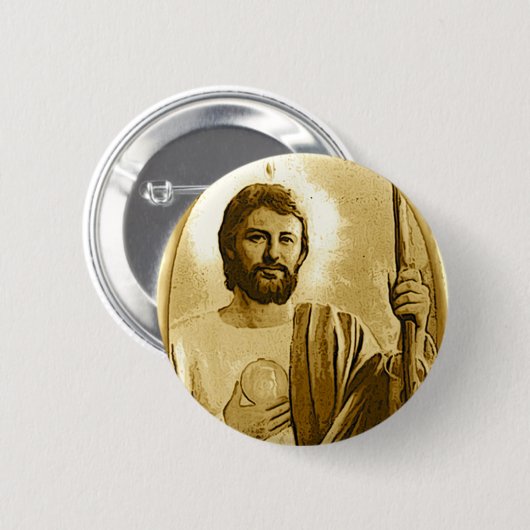 Saint Jude Button (Vorne & Hinten)