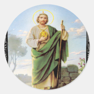 SAINT JUDE CATHOLIC 09 ZOLLBARE PRODUKTE RUNDER AUFKLEBER