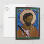 Saint Jude Icon Postkarte (Vorne/Hinten)