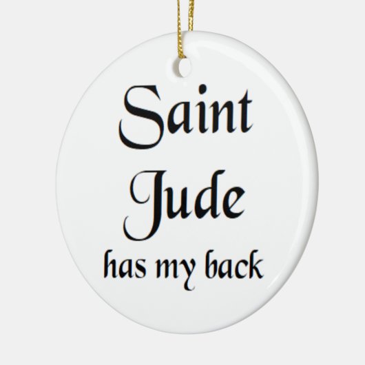 saint jude keramik ornament (Links)