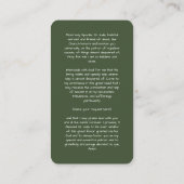 Saint Jude Prayer Begleitkarte (Rückseite)