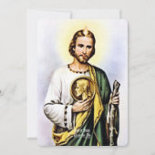 Saint Jude Prayer Feiertagskarte (Vorderseite)