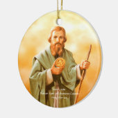 Saint Jude Prayer Keramik Ornament (Links)