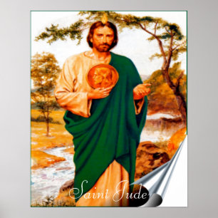 Saint Jude Print Poster
