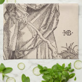 Saint Jude Thaddaeus, Apostel und Martyr Geschirrtuch (Gefaltet)