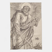 Saint Jude Thaddaeus, Apostel und Martyr Geschirrtuch (Vertikal)