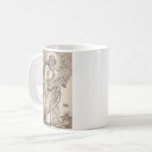 Saint Jude Thaddaeus, Apostel und Martyr Kaffeetasse (Vorderseite Links)