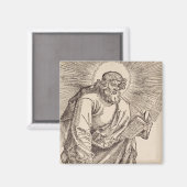 Saint Jude Thaddaeus, Apostel und Martyr Magnet (Vorderseite/Rückseite)