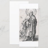 Saint Jude Thaddaeus, der Apostel (Vorne/Hinten)