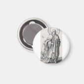 Saint Jude Thaddaeus, der Apostel Magnet (Vorderseite/Rückseite)