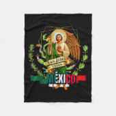 Saint Jude Thaddeus Mexico Catholic For Proud Mexi Fleecedecke (Vorderseite)