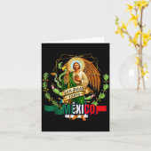 Saint Jude Thaddeus Mexico Catholic For Proud Mexi Karte (Gelbe Blume)