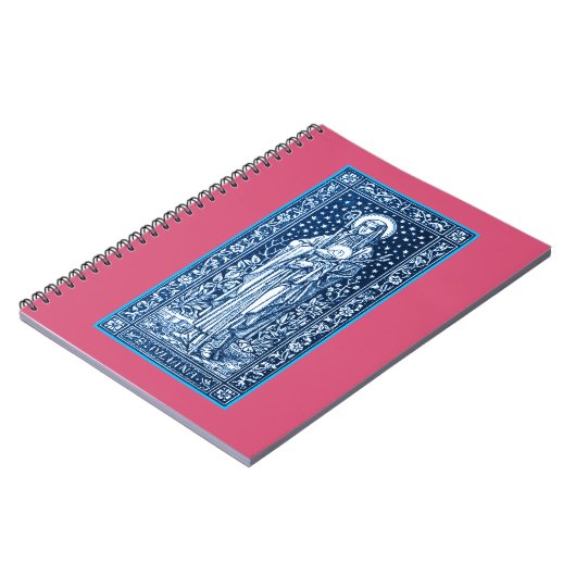 Saint Juliana Falconieri-Notebook Notizblock (Linke Seite)