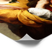 Saint Justa von Murillo Poster (Ecke)
