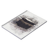 Saint Kaaba, Masjid Al Haram, watercolour illustra Notizblock (Linke Seite)