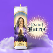 Saint Kamala Harris Gebet Candle Aufkleber