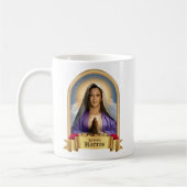 Saint Kamala Harris Gebet Candle Kaffeetasse (Links)