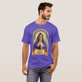 Saint Kamala Harris Gebetskandle T-Shirt (Vorne ganz)