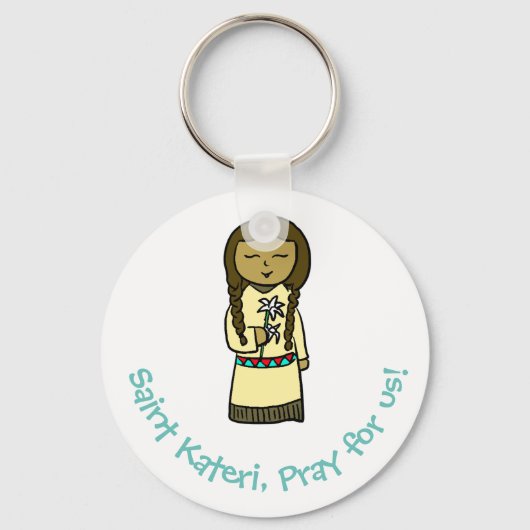 Saint Kateri Schlüsselanhänger (Vorderseite)