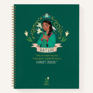 Saint Kateri Spiral Notebook Notizblock