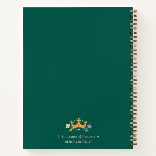 Saint Kateri Spiral Notebook Notizblock (Rückseite)