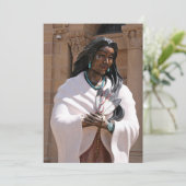 Saint Kateri Tekakwitha Einladung (Stehend Vorderseite)