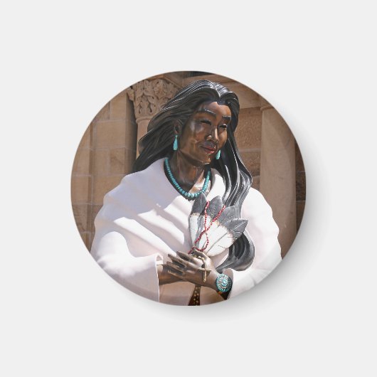 Saint Kateri Tekakwitha Magnet (Vorne)