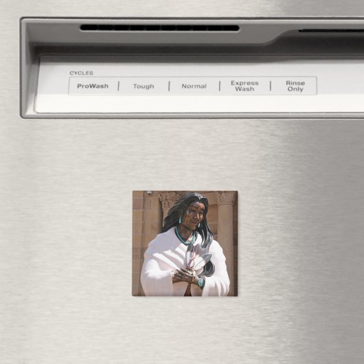 Saint Kateri Tekakwitha Magnet (In Situ (Geschirrspüler))