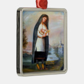 Saint Kateri Tekakwitha Ornament Aus Metall (Rechts)