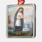 Saint Kateri Tekakwitha Ornament Aus Metall (Links)