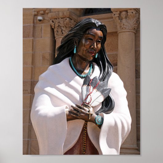 Saint Kateri Tekakwitha Poster (Vorne)