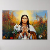 Saint Kateri Tekakwitha Poster (Vorne)