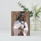 Saint Kateri Tekakwitha Postkarte (Stehend Vorderseite)
