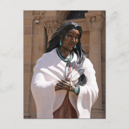 Saint Kateri Tekakwitha Postkarte