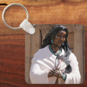 Saint Kateri Tekakwitha Schlüsselanhänger (Vorderseite)