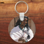 Saint Kateri Tekakwitha Schlüsselanhänger (Vorderseite)