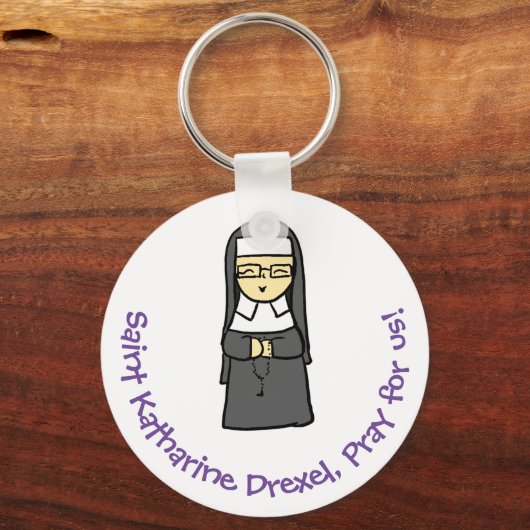 Saint Katharine Drexel Schlüsselanhänger (Vorderseite)