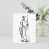 Saint King Stephen King of Hungary Postkarte (Stehend Vorderseite)