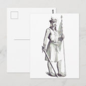 Saint King Stephen King of Hungary Postkarte (Vorne/Hinten)
