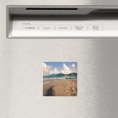 Saint Kitts Beach Magnet (In Situ (Geschirrspüler))