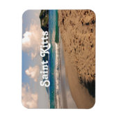Saint Kitts Beach Magnet (Vertikal)