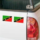 Saint Kitts & Nevis Autoaufkleber (Auf Lkw)