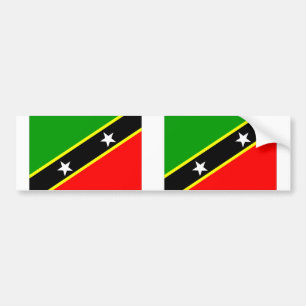 Saint Kitts & Nevis Autoaufkleber