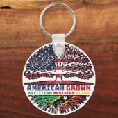 Saint Kitts Nevis Kittitian Nevisian American USA Schlüsselanhänger (Vorderseite)
