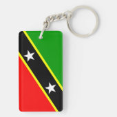 Saint Kitts & Nevis Schlüsselanhänger (Rückseite)