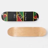 Saint Kitts & Nevis Skateboard (Horizontal)