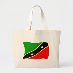 Saint Kitts und Nevis Flagge Tragetasche