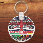 Saint Kitts und Nevis Kittitian Nevisian Britisch Schlüsselanhänger (Rückseite)